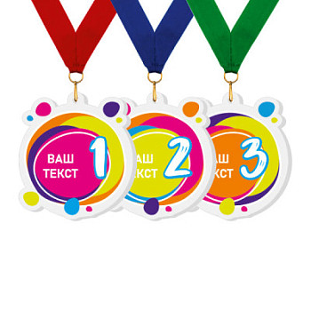 AF36_K - Комплект медалей из акрила